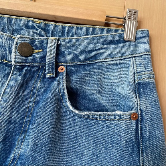 Raey push straight leg jeans light blue - Picture 8 of 14